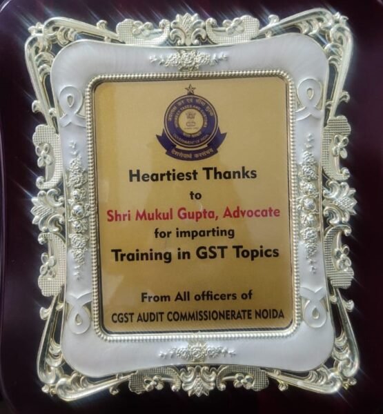 9 CGST AUDIT NOIDA-OFFICER'S TRAINING ON GST AUDIT